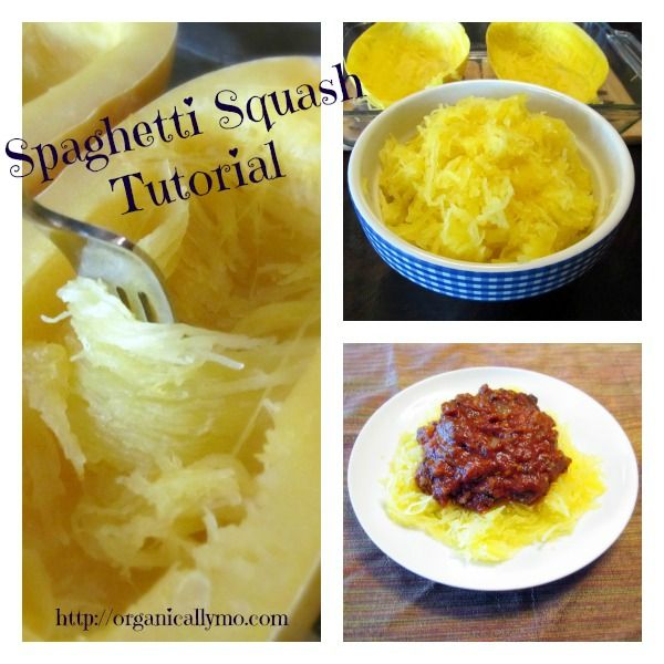 Spaghetti Squash Tutorial via OrganicallyMo.com