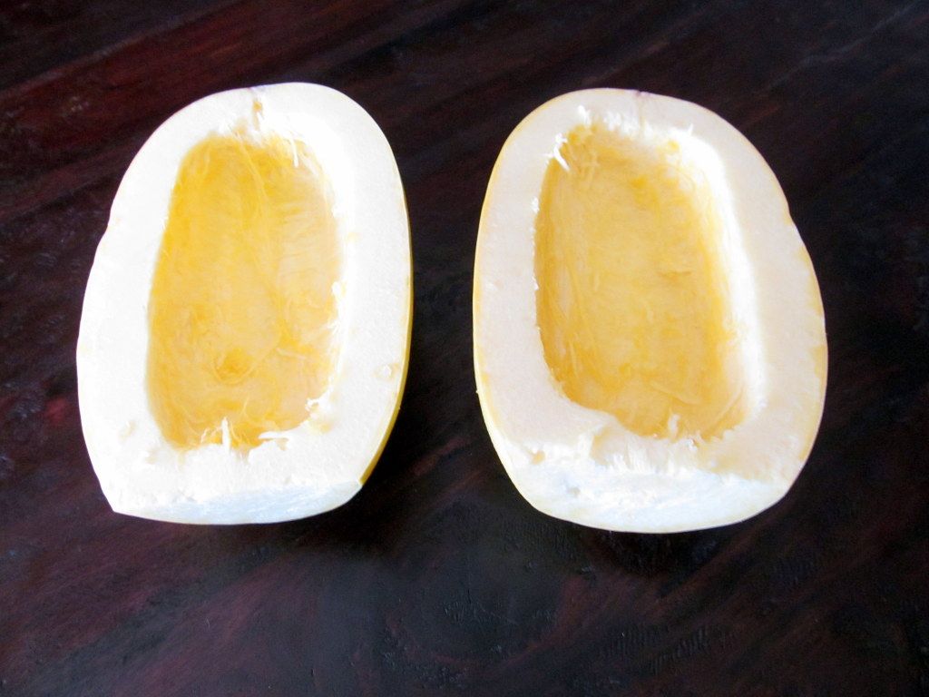 Spaghetti Squash Tutorial via OrganicallyMo.com