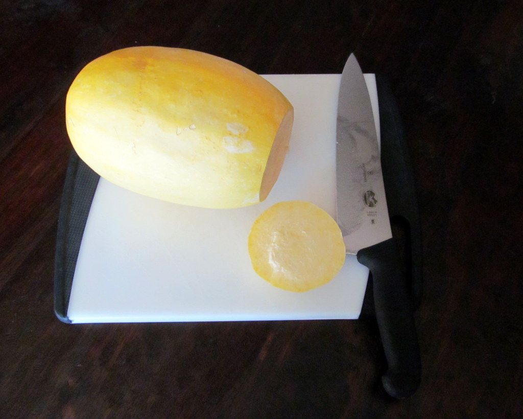 Spaghetti Squash Tutorial via OrganicallyMo.com
