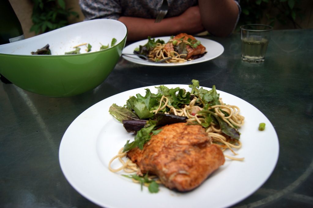 thai salmon salad