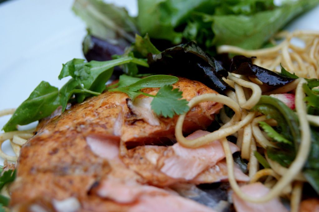thai salmon salad