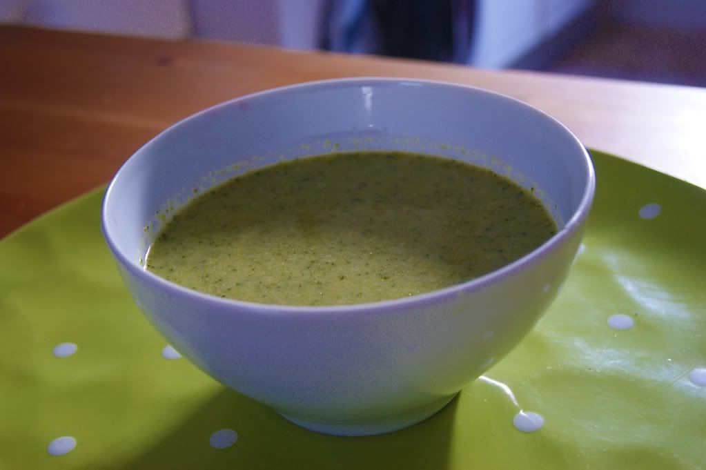 stilton and broccoli soup