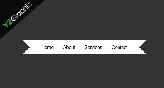 Hướng dẫn tạo menu CSS3 Ribbon