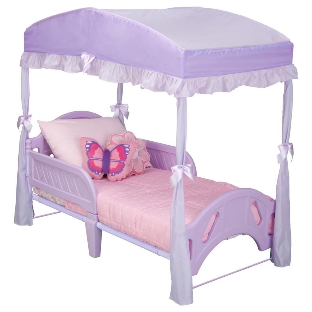 Delta Girls Lavender Toddler Bed Canopy CHECK PRICE