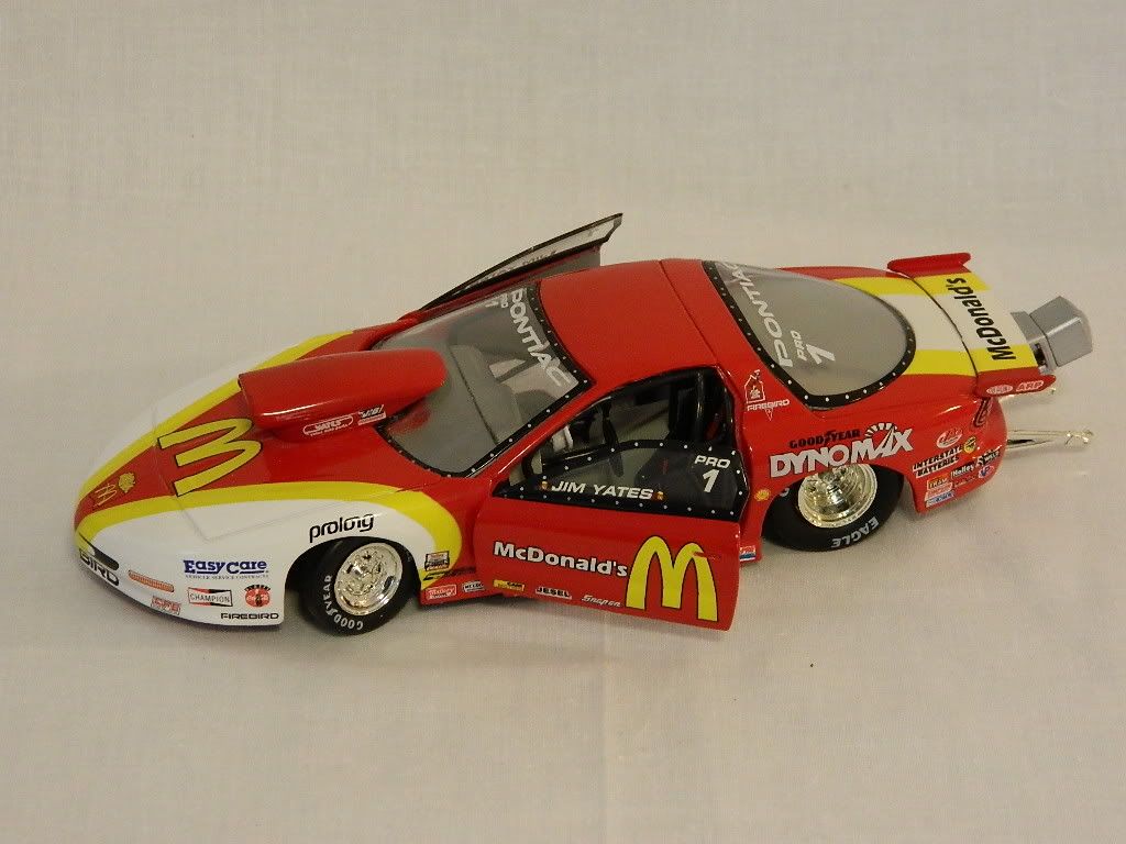 Details about NHRA 1997 Jim Yates 1:24 Scale McDonald's Pontiac Pro ...