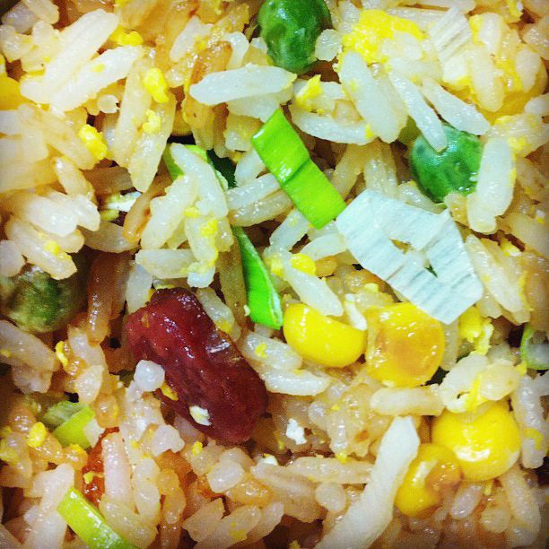 RECIPE Lap Chang (Chinese Sausage) Fried Rice onceuponafoodie