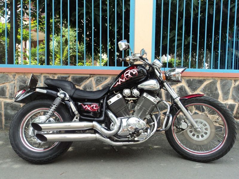 Bán Yamaha Virago 400cc và Honda BCX cổ 125cc độ BMW có hình thật