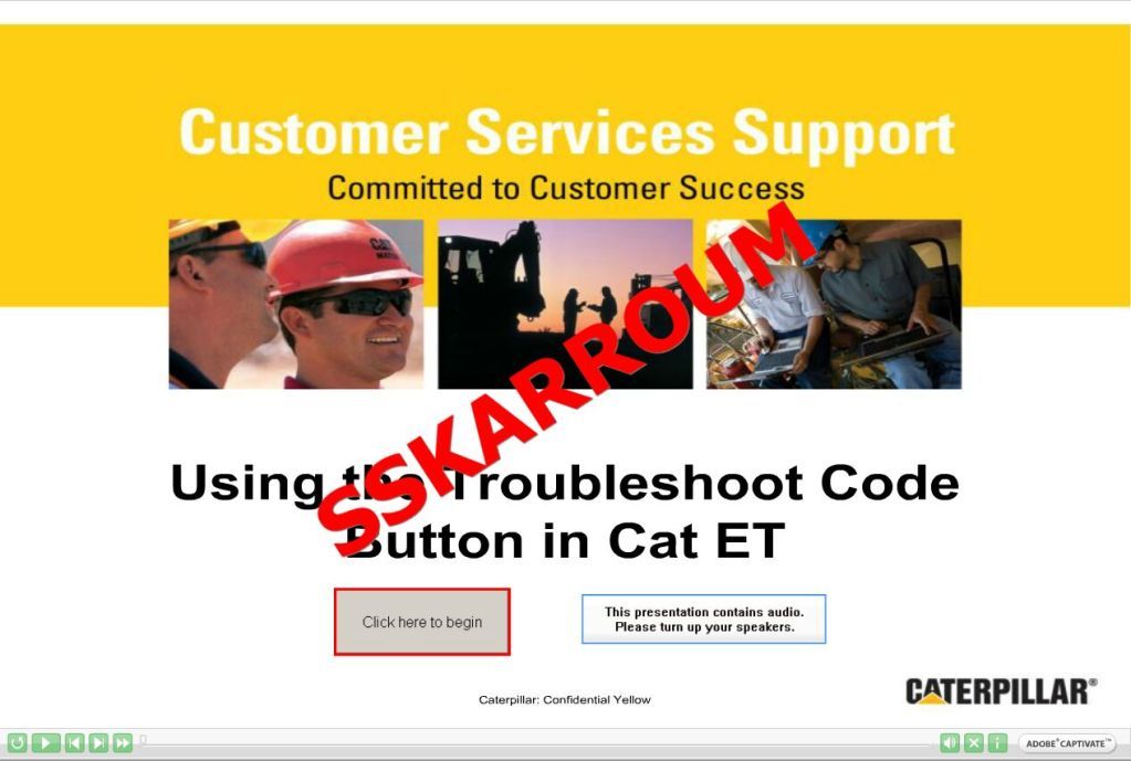 Catepillar Troubleshoot Code Training_demo