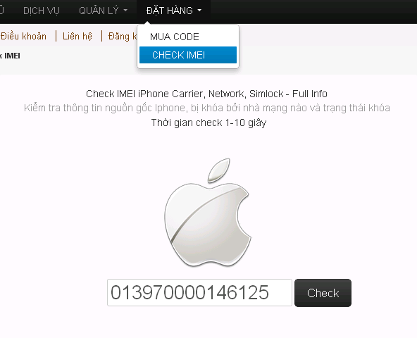 GSM-SERVER.NET -Mua code online, unlock iPhone 7+,7,6S+,6S,6+,6,5S,4S - 6