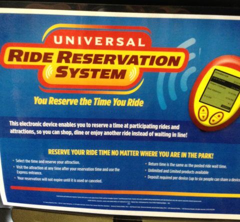 Universal Orlando Testing New Ride Reservation System