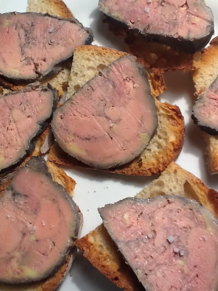 torchon vin epice, Foie gras