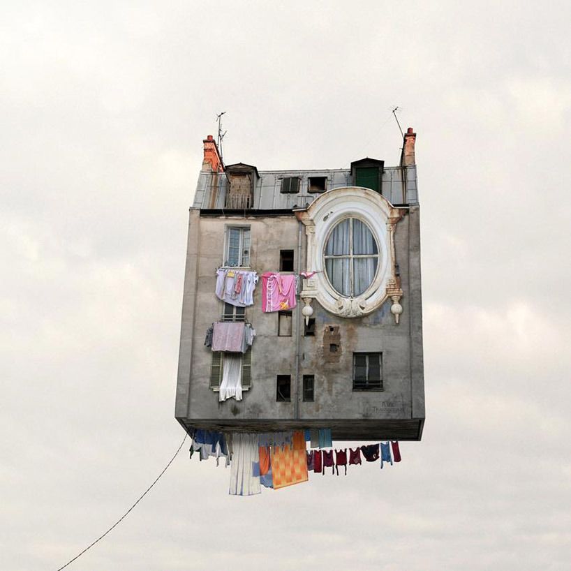 亨極堂 hngstrm「Flying Houses by Laurent Chéhère」絕佳想像力！霍爾的移動城堡真實感受