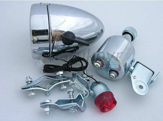 vintage dynamo bike light