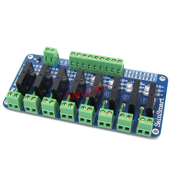 250V 2A 8 Channel Solid State Relay Module Board OMRON SSR AVR DSP for