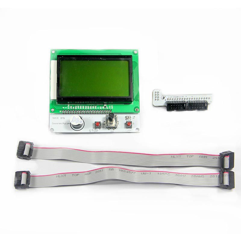 Smart controller 12864 LCD Display control adapte F/ 3D Printer,RepRap ...
