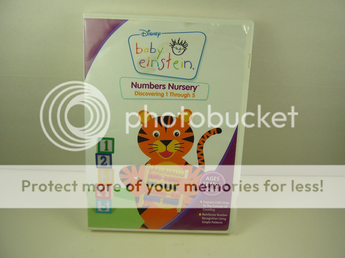 Baby Einstein Numbers Nursery DVD, 2003