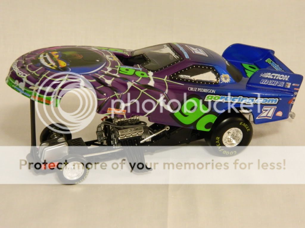 NHRA 1999 Cruz Pedregon 1 24 Scale Goracing com Pontiace Funny Car Die Cast