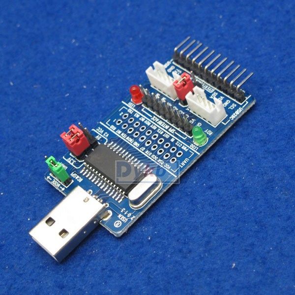 New USB to I2C IIC SPI UART TTL Converter Module STC ISP Adapter ALL IN ...